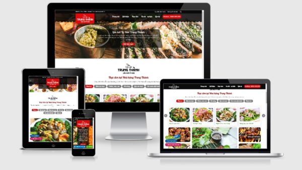 Theme nhà hàng tuyệt đẹp – Mẫu số 3