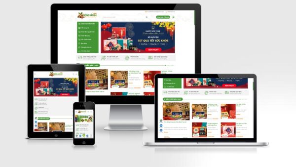 Theme Bán Nông Sản , Đặc Sản, Quà Tặng Nongsan24h