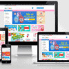 Theme Baby Shop dành cho shop hàng tiêu dùng trẻ em, trẻ sơ sinh