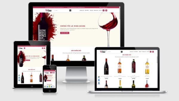Theme rượu ngoại rượu vang 2 – Wine House