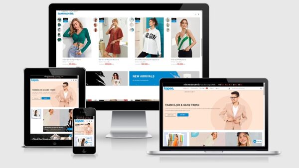 Theme thời trang cao cấp mẫu số 10