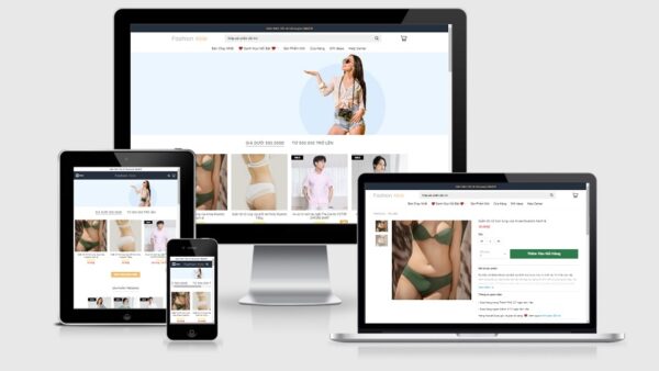 Theme bán hàng thời trang đẹp mẫu số 22