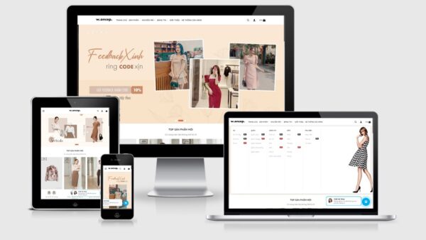 Theme bán hàng thời trang mẫu số 23