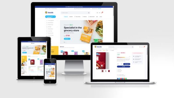 Theme thương mại điện tử mẫu số 2