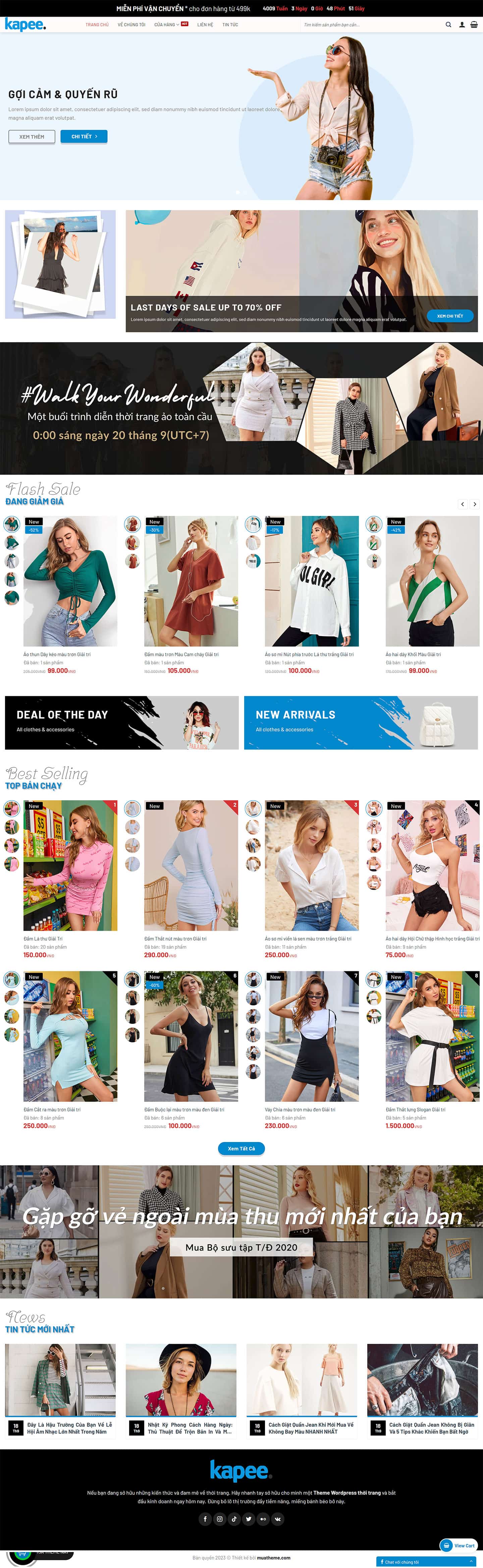 Theme thời trang cao cấp mẫu số 10 2 Theme thời trang cao cấp mẫu số 10 2