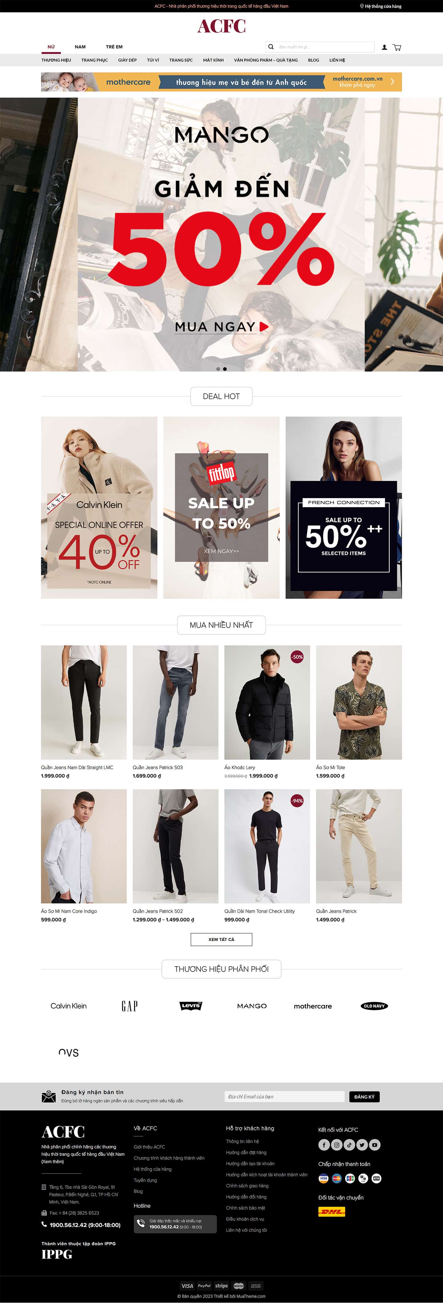 Theme thời trang đẹp mẫu số 16 2