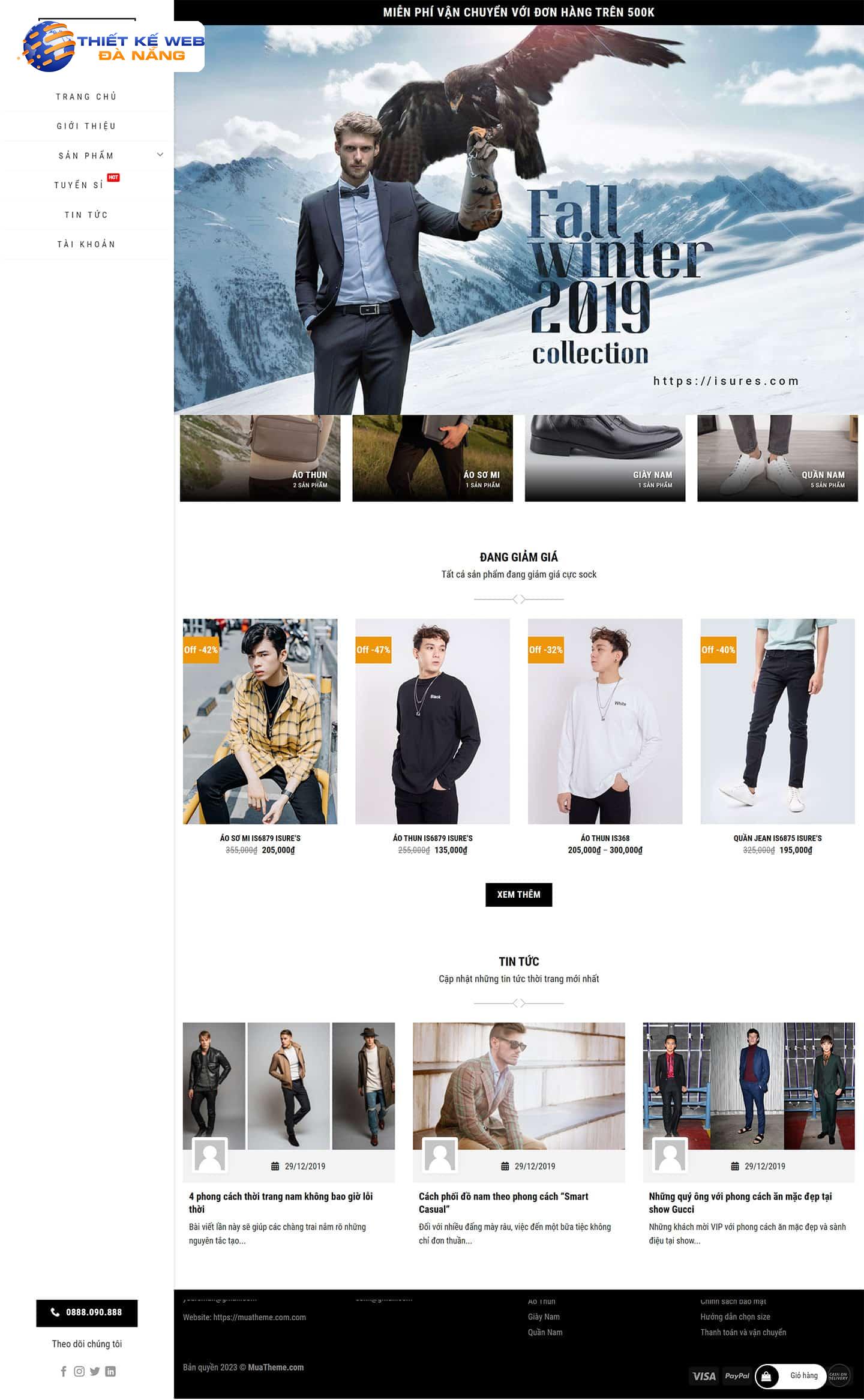 Theme thời trang nam mẫu số 14 – Boutique 2 Theme thời trang nam mẫu số 14 – Boutique 2