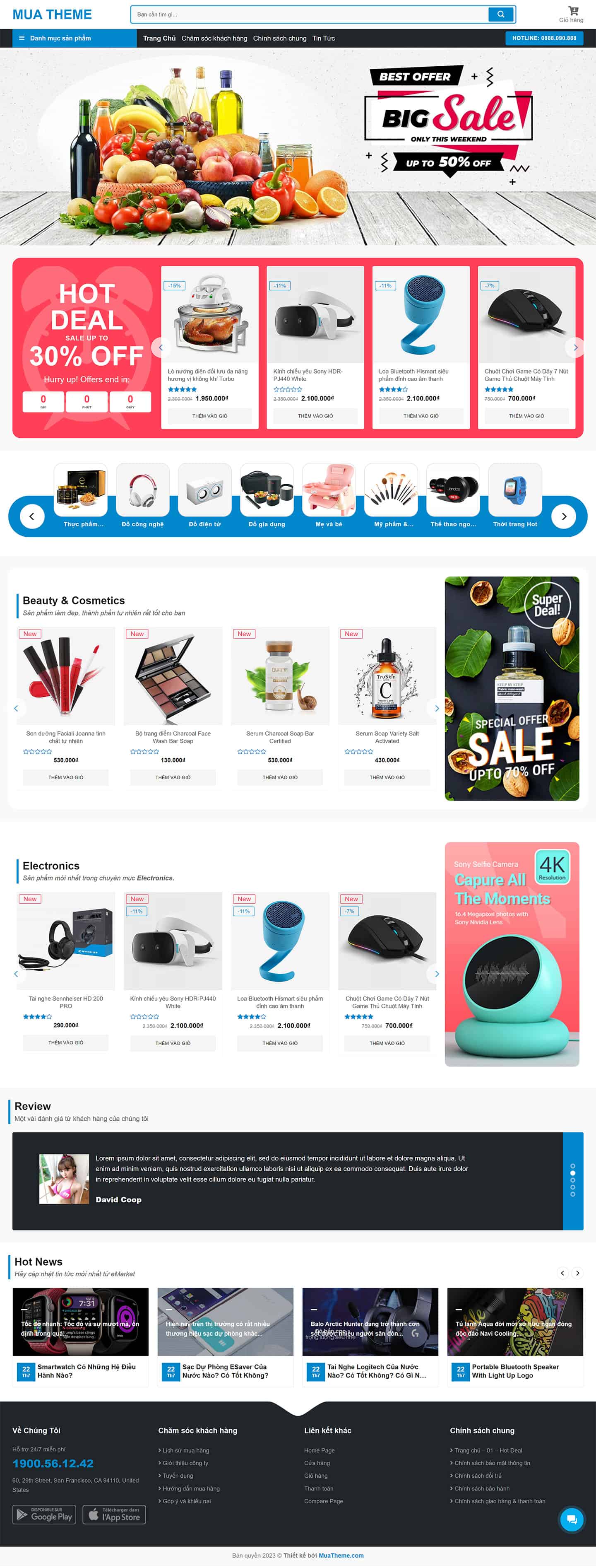 Theme thương mại điện tử cao cấp số 8 2 Theme thương mại điện tử cao cấp số 8 2