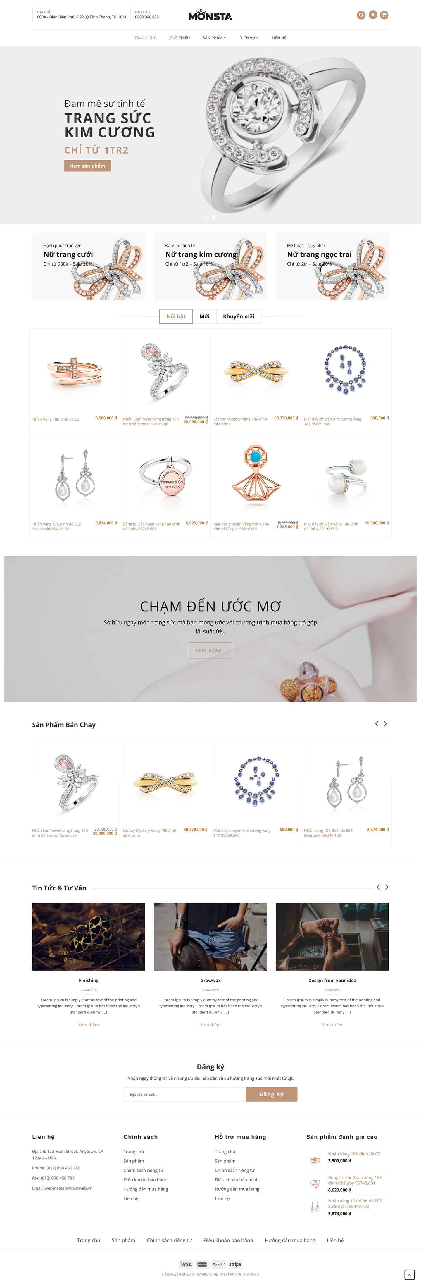 Theme trang sức, nữ trang tuyệt đẹp mẫu số 3 2