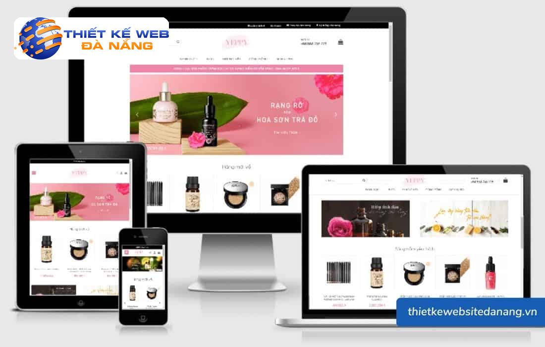 Một số mẫu trang web bán hàng online đẹp tại Thiết Kế Web Đà Nẵng.