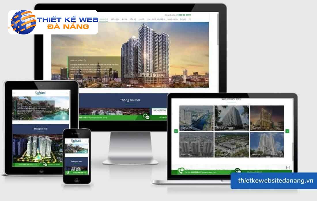 TOP mẫu thiết kế website cho công ty bất động sản 16 Mẫu website bất động sản 1