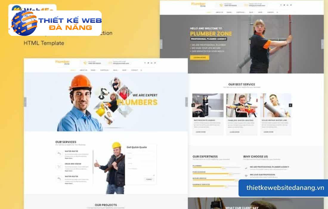 10+ mẫu website đẹp cho công ty xây dựng 15 Renovate website là một trong những mẫu website đẹp cho các công ty xây dựng nhà cửa.