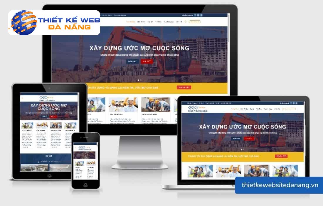 10+ mẫu website đẹp cho công ty xây dựng 19 Một số mẫu website đẹp cho công ty xây dựng.