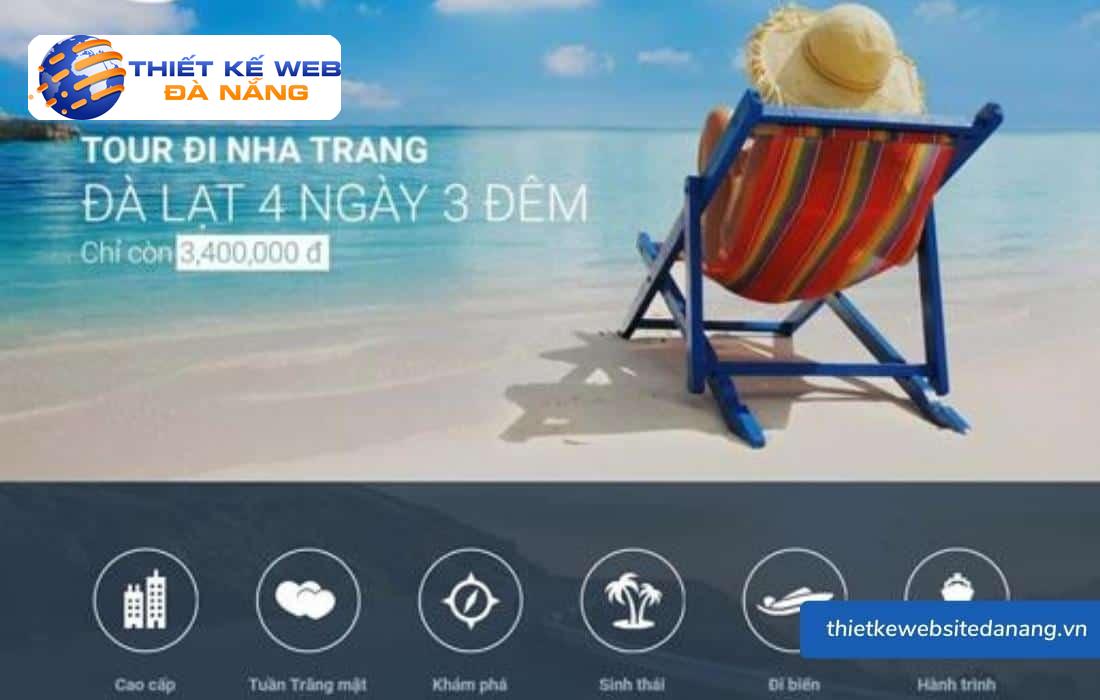 5+ Mẫu website du lịch đẹp, chuyên nghiệp nhiều tính năng 20 Mẫu website du lịch 3