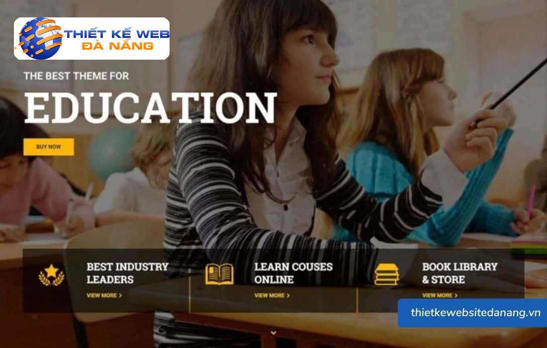 10+ mẫu website giáo dục mới nhất hiện nay 8