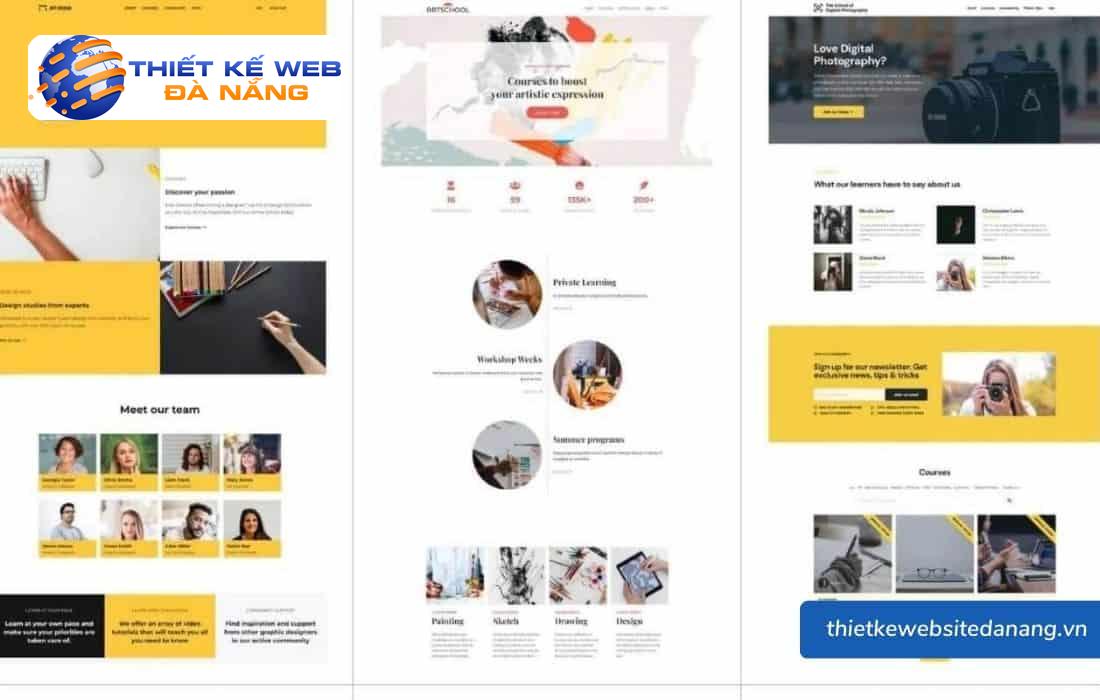 10+ mẫu website giáo dục mới nhất hiện nay 10
