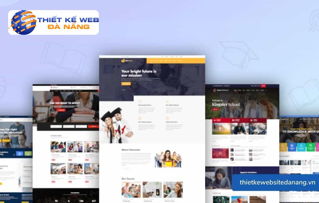 10+ mẫu website giáo dục mới nhất hiện nay 11