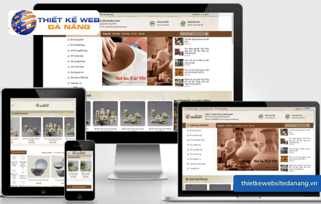 Top 5+ mẫu website gốm sứ vintage bạn nên tham khảo 5