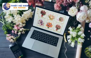 Mẫu website hoa quà tặng ấn tượng