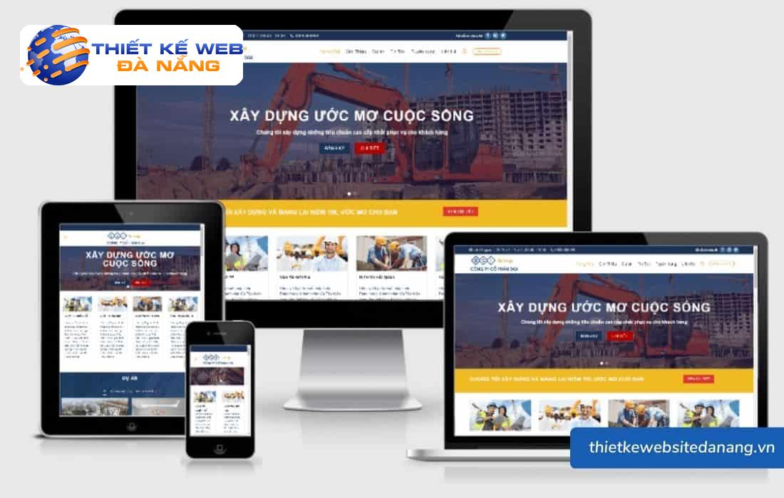 10+ mẫu website kiến trúc cực kỳ ấn tượng của Thiết Kế Web Đà Nẵng 16