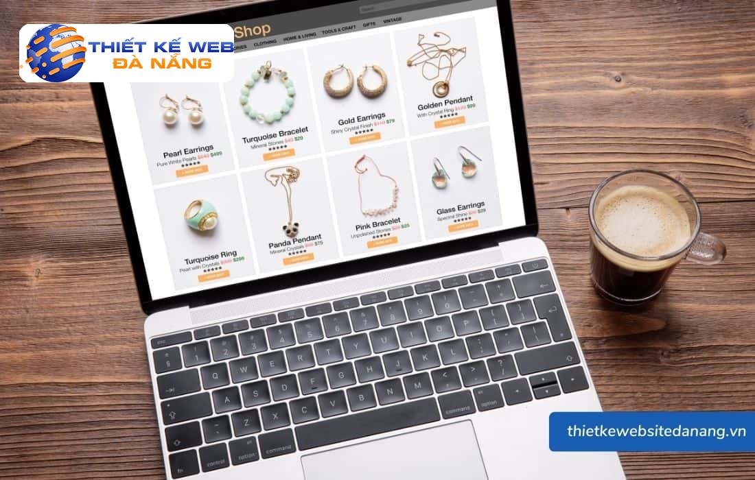 Xu hướng mẫu website trang sức phụ kiện hiện nay tập trung vào việc tối giản hóa