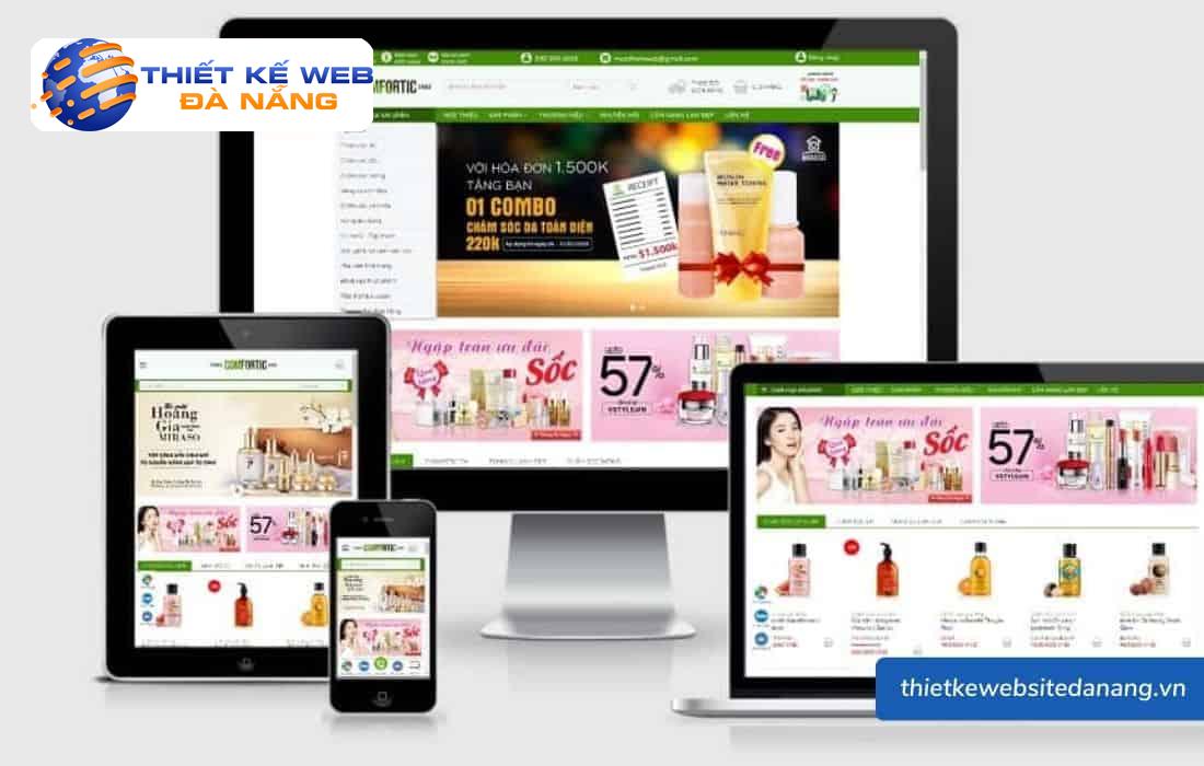 10+ mẫu website mỹ phẩm đẹp cho các cửa hàng 7 Bố cục mẫu website mỹ phẩm đẹp