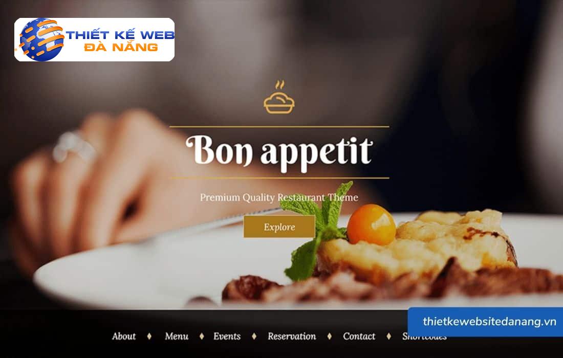 Một số mẫu website nhà hàng sang trọng.