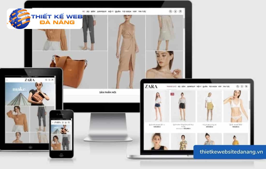 TOP 5+ mẫu giao diện website thời trang, web bán quần áo 16 Mẫu website thời trang 4