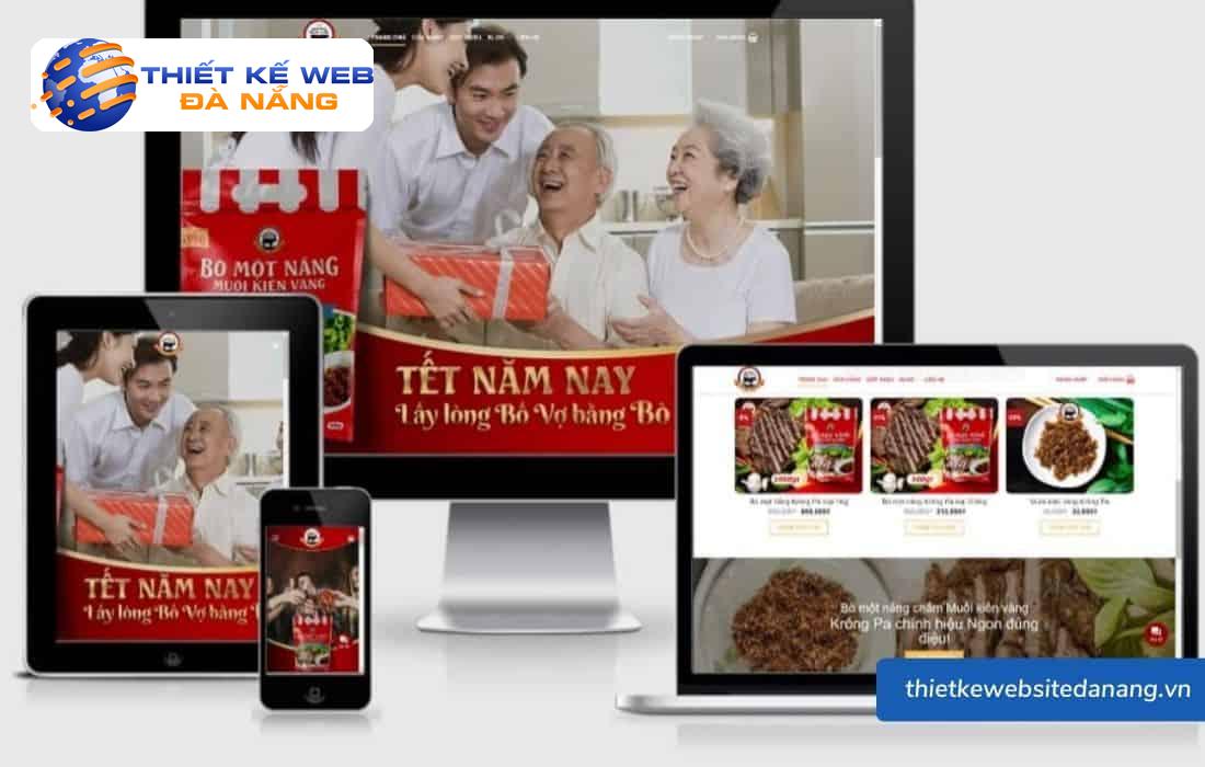 Top 5+ mẫu website thực phẩm nông sản độc đáo 10