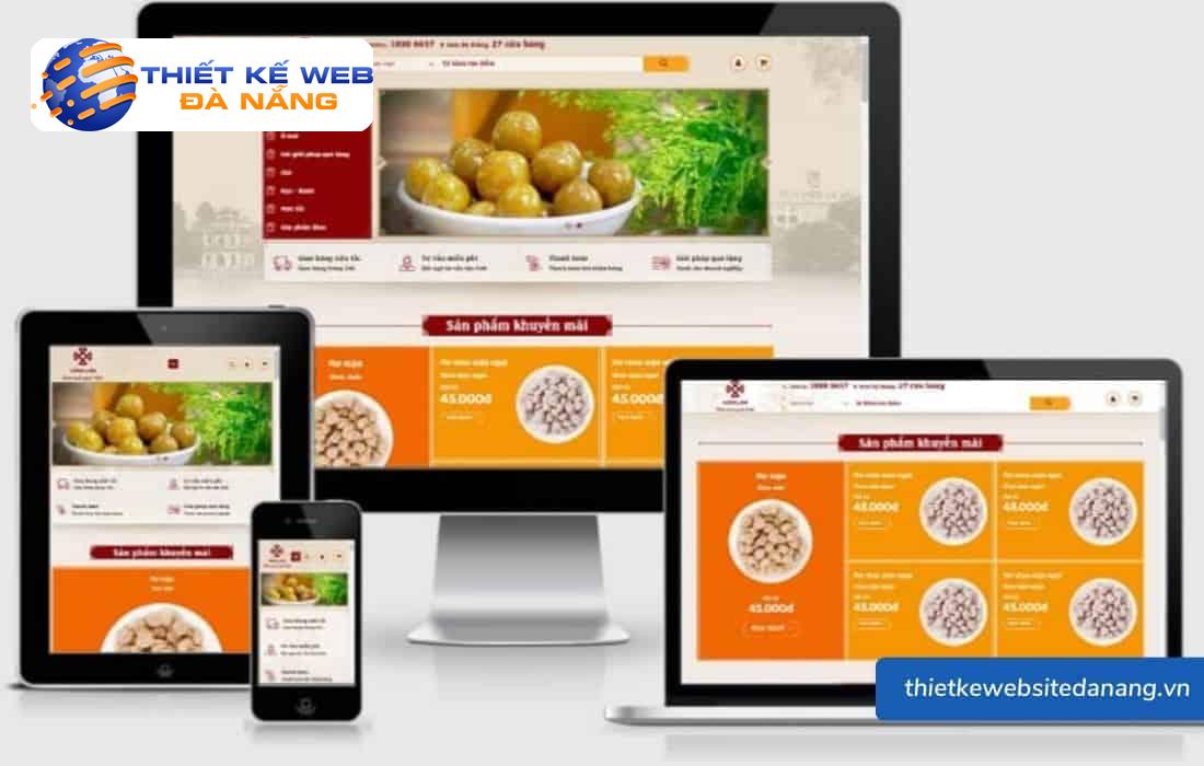 Top 5+ mẫu website thực phẩm nông sản độc đáo 11