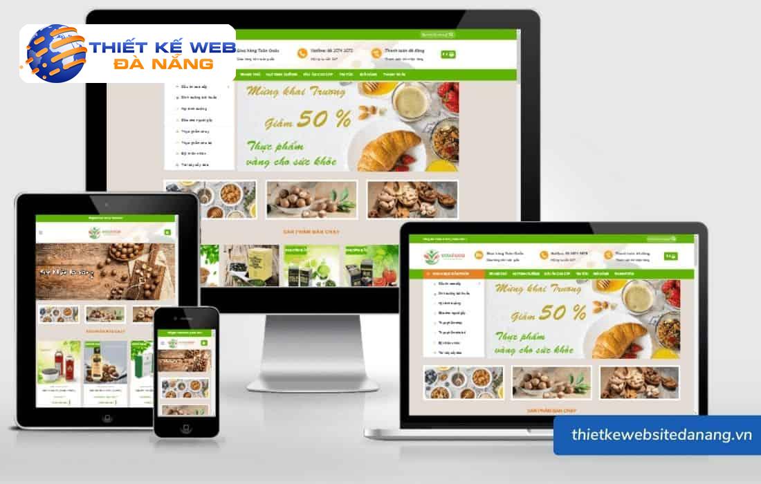 Mẫu website đẹp - Hơn 300+ giao diện web thiết kế đa ngành 47 Mẫu website bán hàng