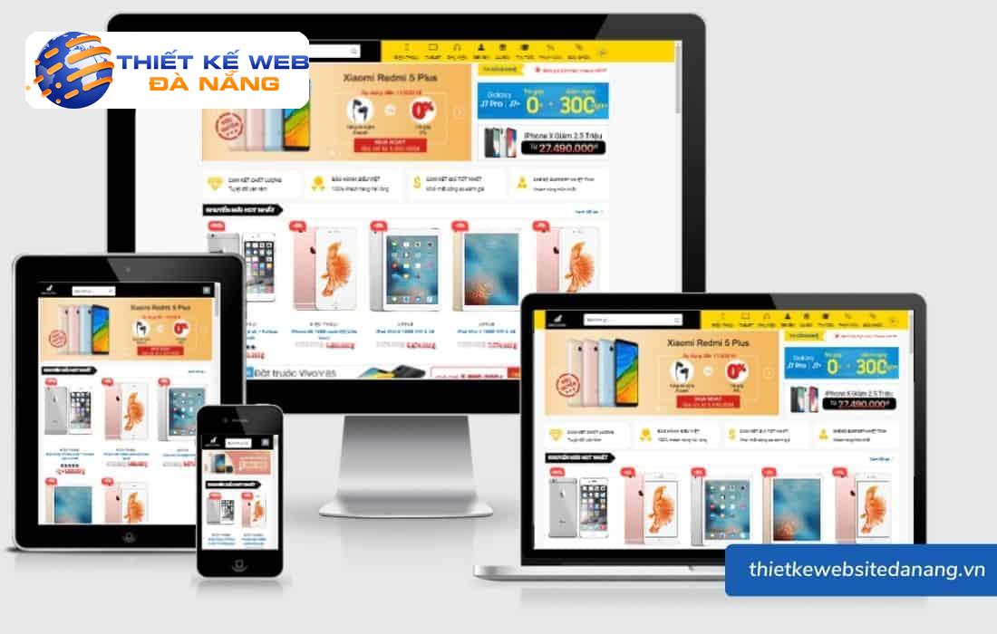 Mẫu website đẹp - Hơn 300+ giao diện web thiết kế đa ngành 79 Mẫu website điện máy công nghệ