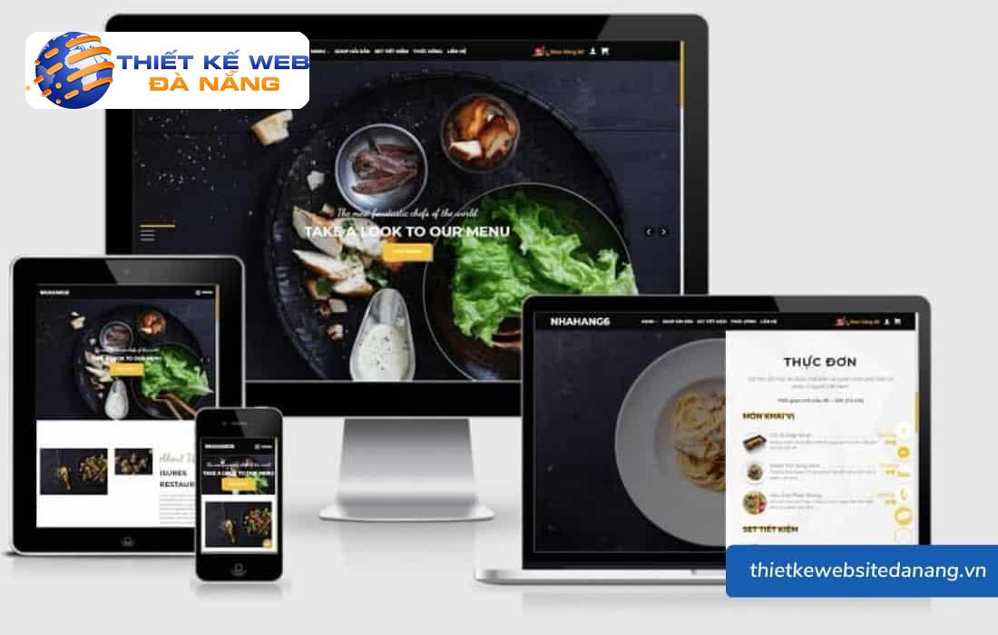 Mẫu website đẹp - Hơn 300+ giao diện web thiết kế đa ngành 64 Mẫu website nhà hàng - khách sạn